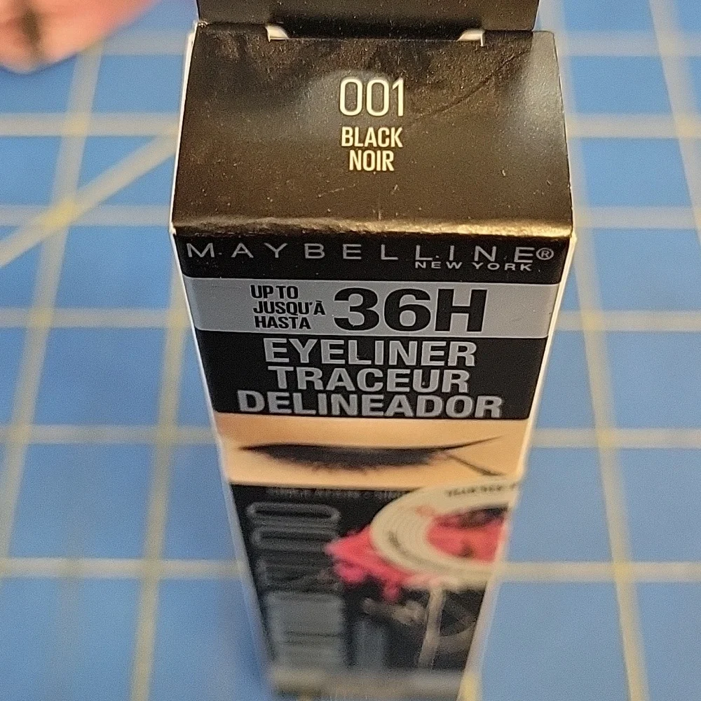 Maybelline Tattoo 36h Studio Eyeliner - 001 Black 2.5ml New In Box